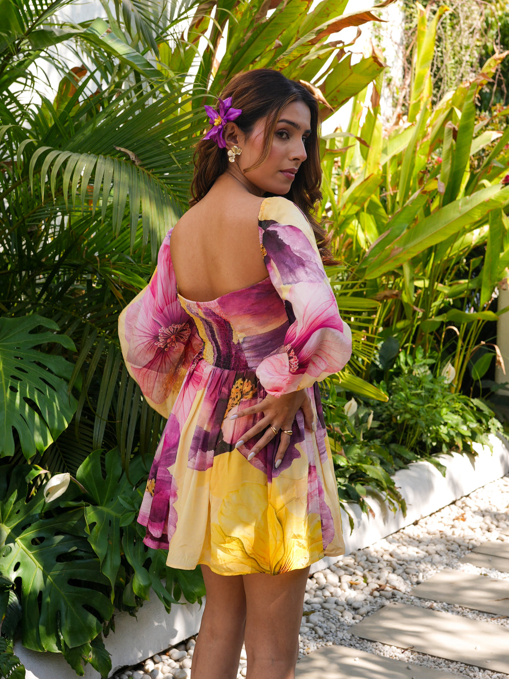 Pina Colada Short Dress