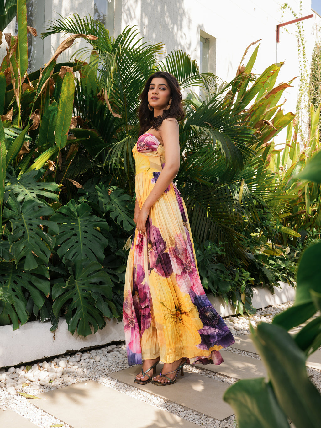 Pina Colada Long Dress
