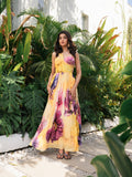 Pina Colada Long Dress