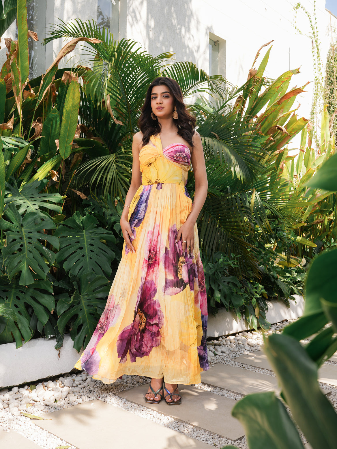 Pina Colada Long Dress