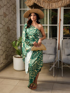 Green Canopy One Shoulder