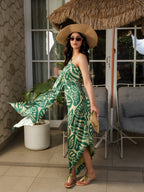 Green Canopy One Shoulder