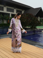 Plum Peacock Kaaftan