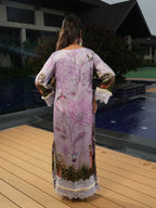 Plum Peacock Kaaftan