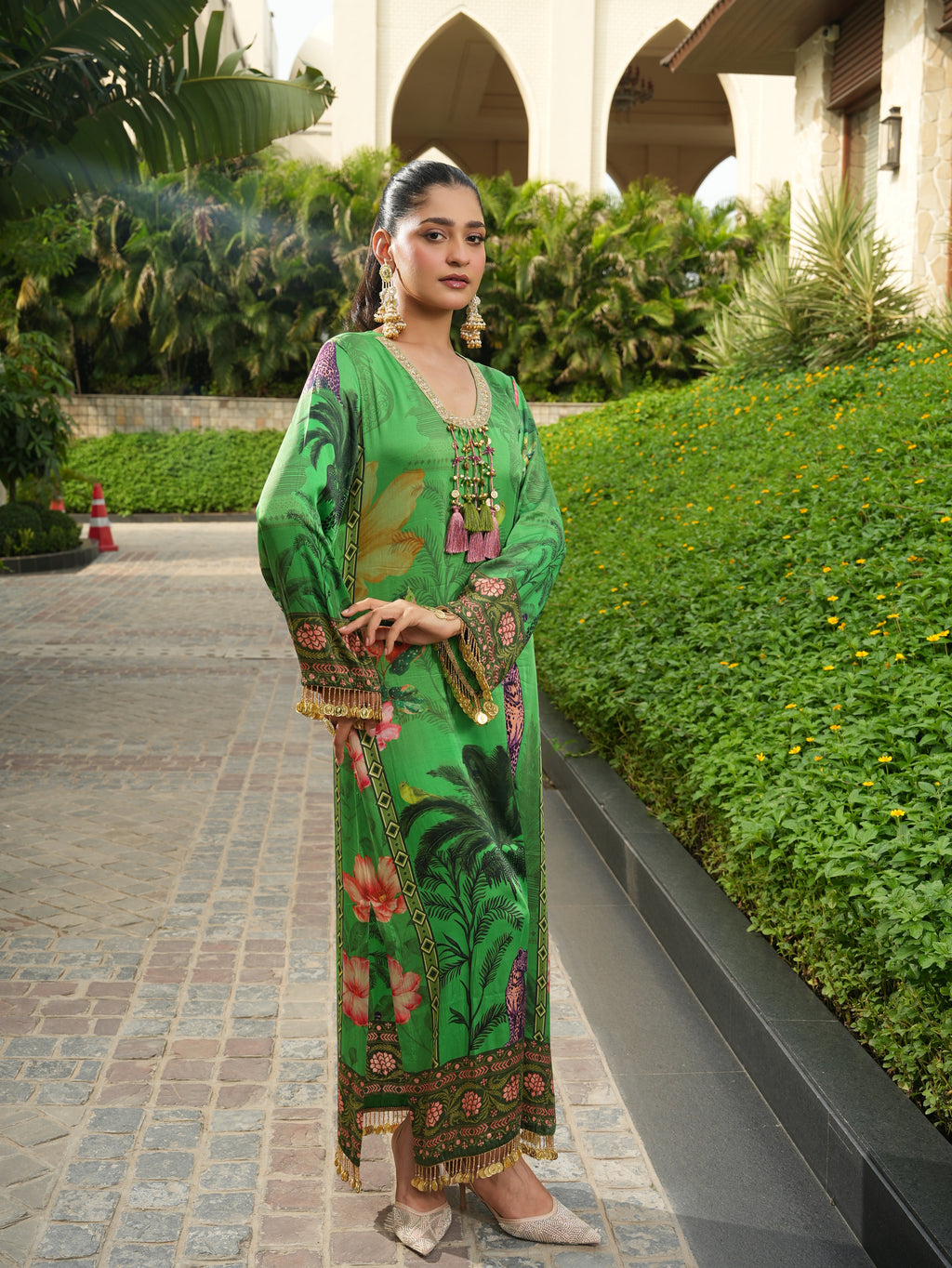 Green jungla kaaftan