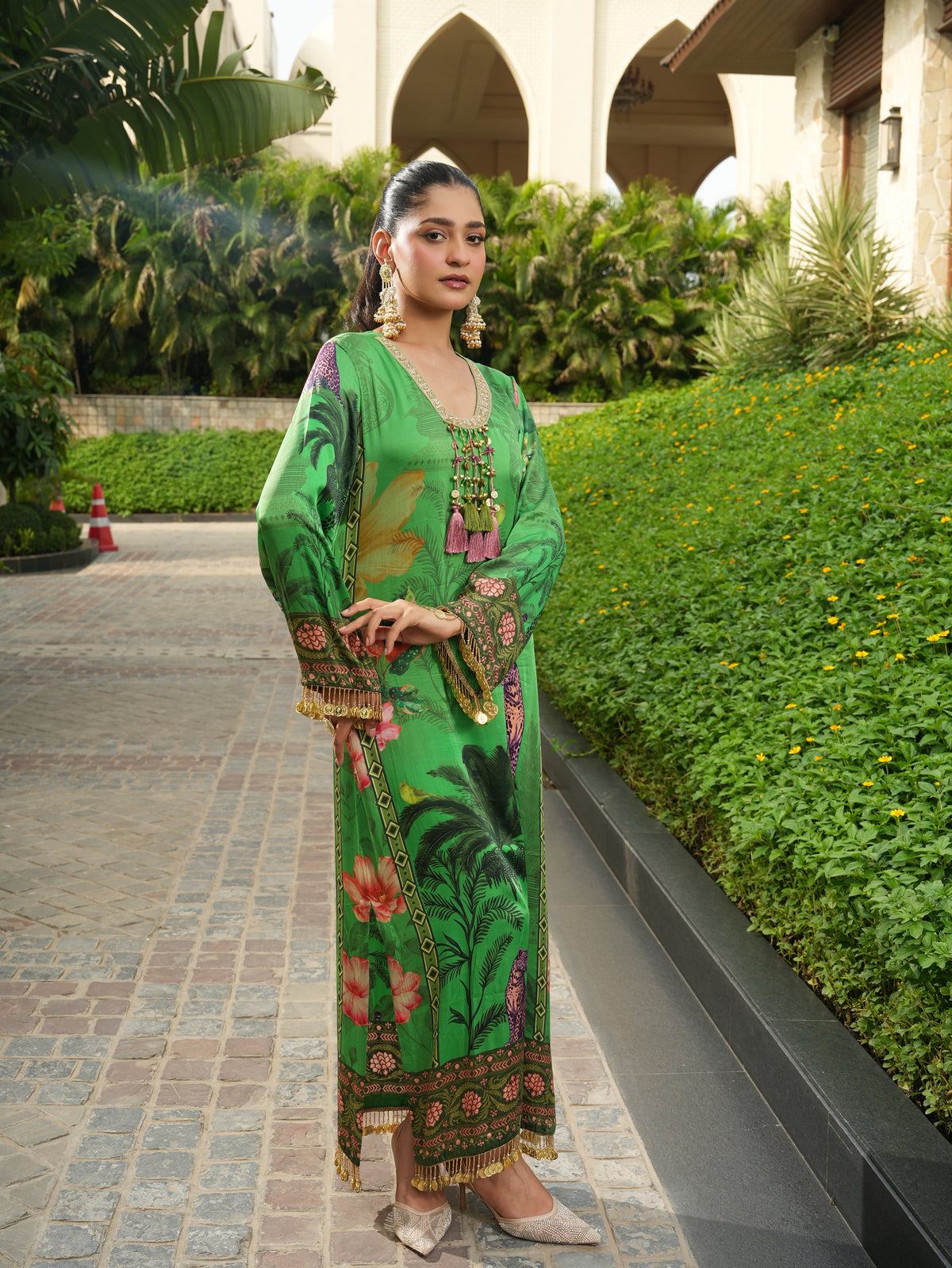 Green jungla kaaftan