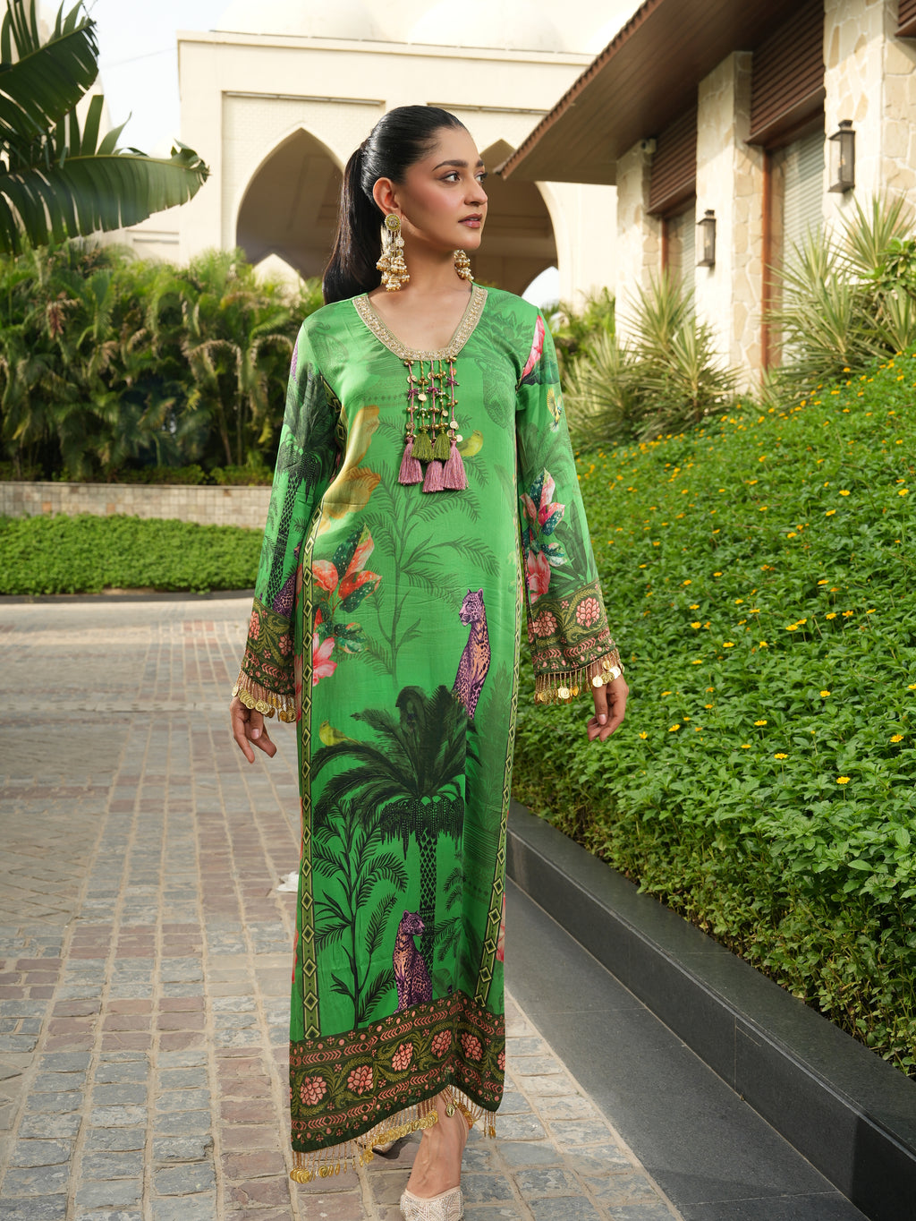 Green jungla kaaftan