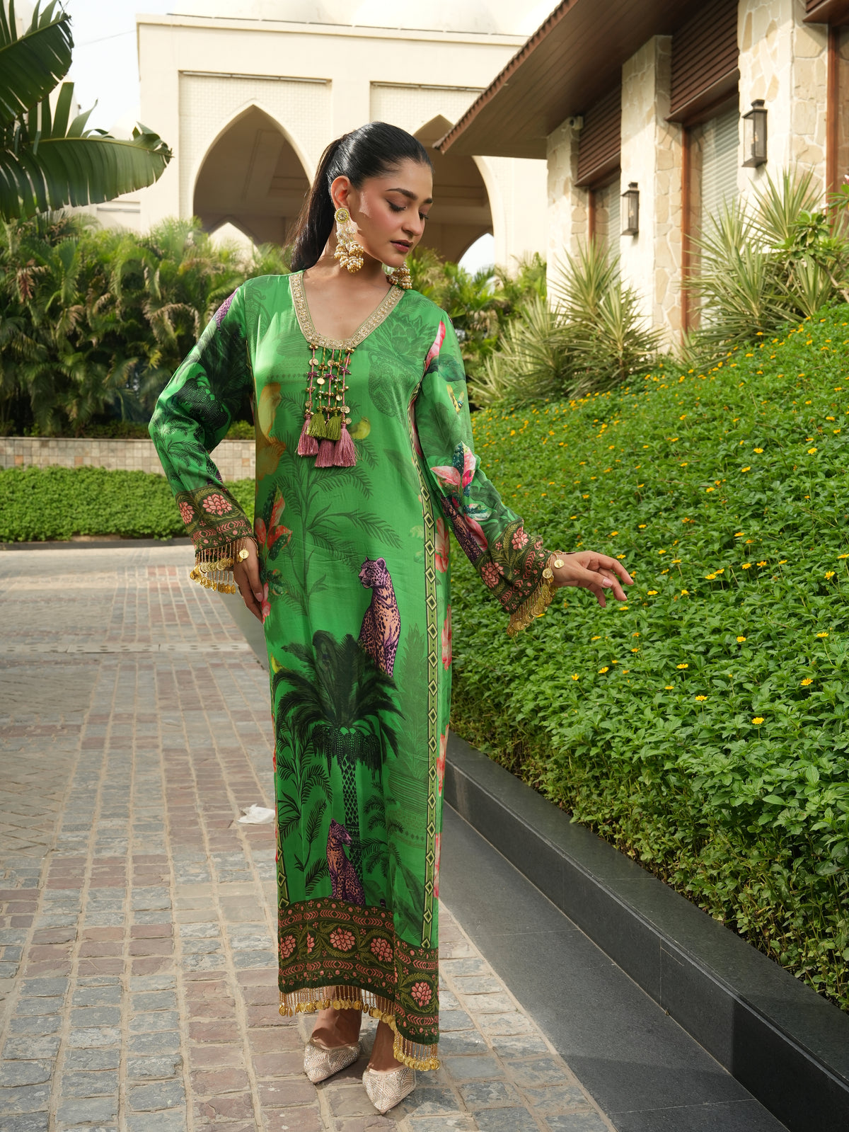 Green jungla kaaftan