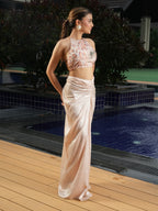 Gold Mimosa Drape Set