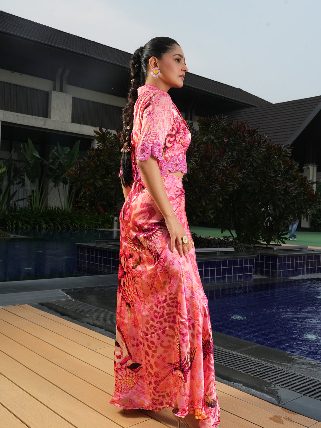 Rose Belle Drape Set