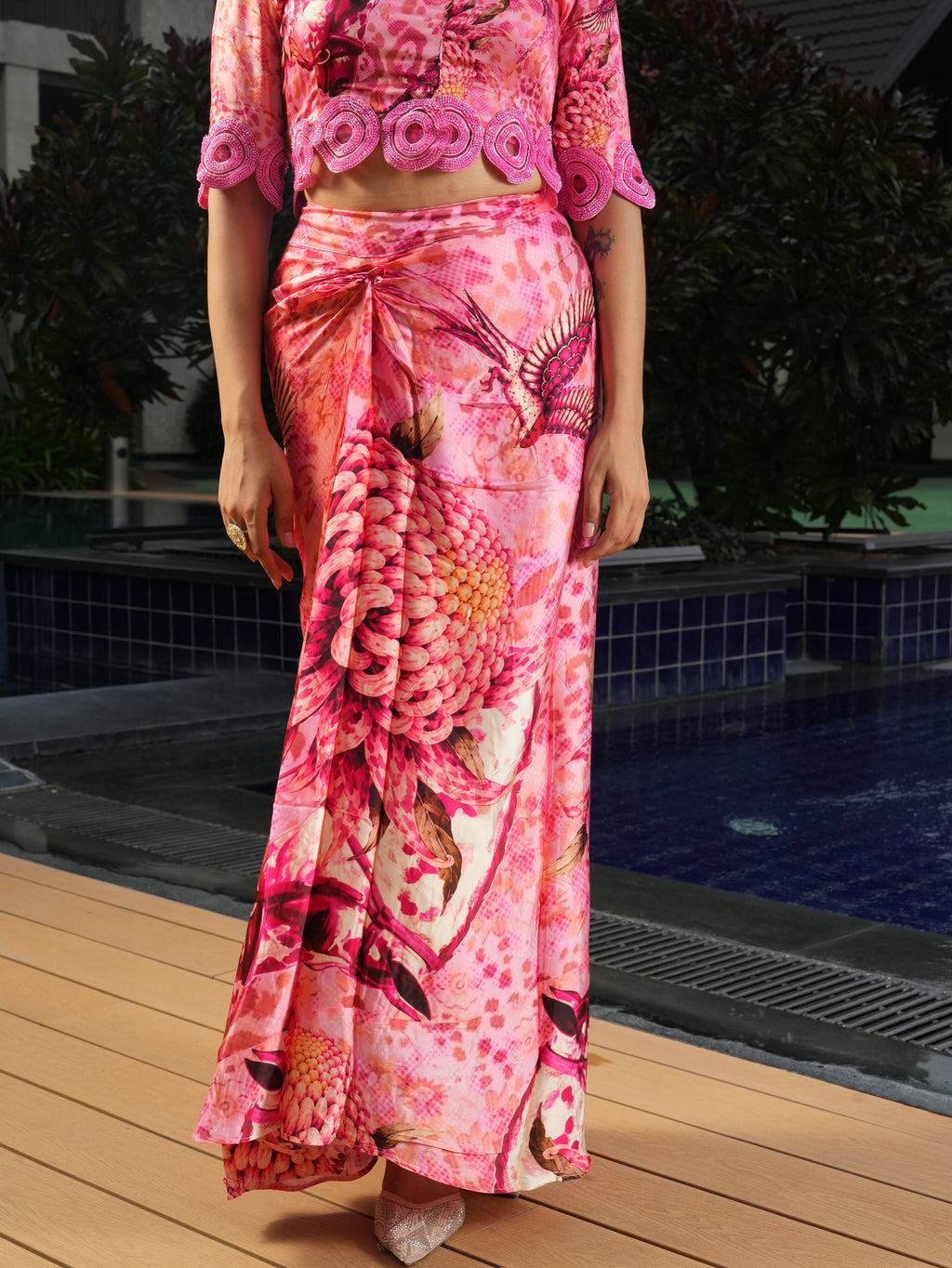 Rose Belle Drape Set
